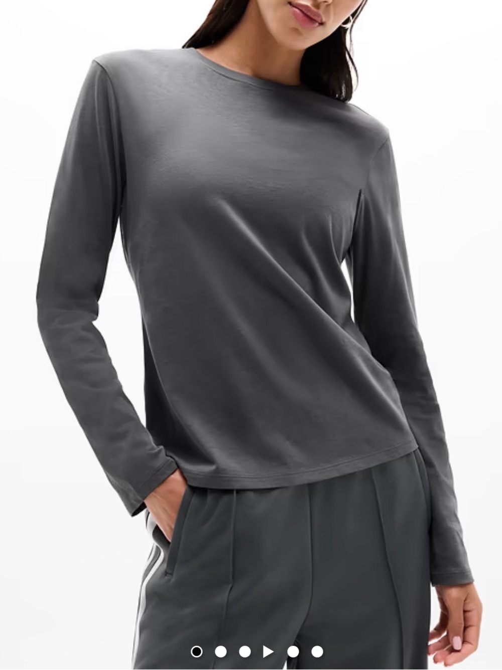 ATHLETA Favorite Cotton Classic Top